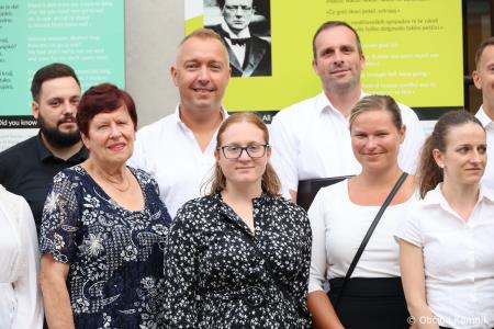 Odkritje novega doprsnega kipa generala Rudolfa Maistra v njegovi rojstni hiši (35)